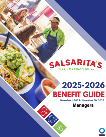 Salsaritas MANAGER'S Benefit User Guide 12.1.25
