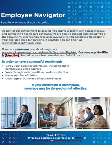 DRAFT Version 3 Employee Navigator Flyer