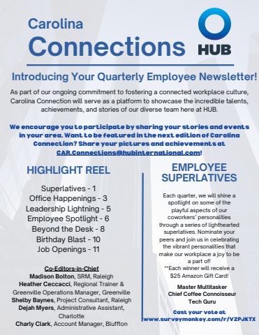 Carolina Connections Q1 Newsletter