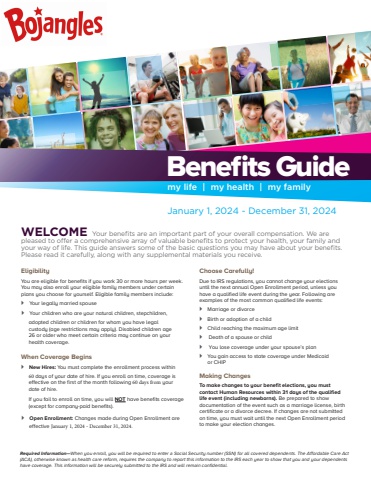 2024 Tri-Arc Crew Benefit User Guide