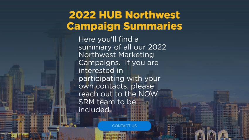 2022 Northwest Campaign Summaries