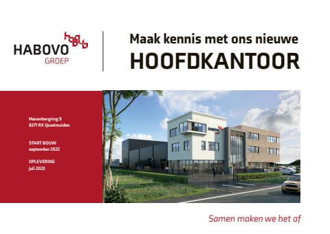 Habovo Groep - maak kennis met ons nieuwe hoofdkantoor