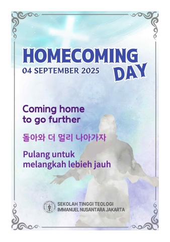 2025 Homecoming Day Susunan