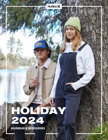HOLIDAY 2024 - HURELY HEADWEAR & ACCESSORIES