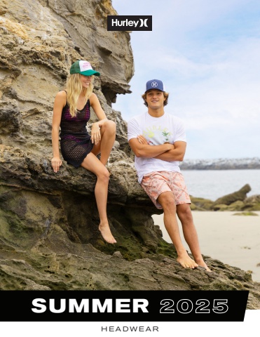 Hurley Summer 2025 - Digital Headwear Catalog