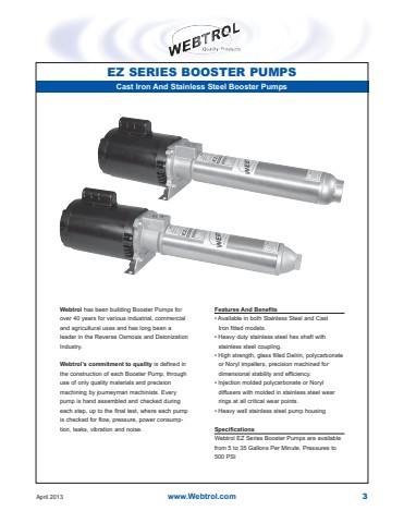 5 gpm H Series Information