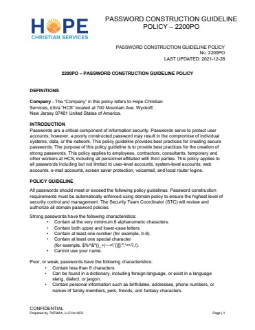 ECCR_2200PO_Password-Construction-Guideline-Policy