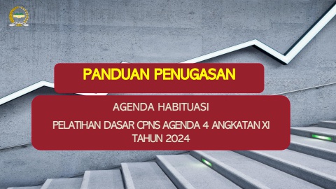 Penugasan Agenda 4 Latsar Angkatan XI Tahun 2024 GCR