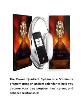 Power Quadrant System™ by Liz & Ric Thompson Program Audio Digital