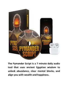 Pymander Script™ by Lucas Carter Program Audio Digital