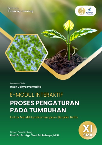 E-Modul Interaktif Berbasis Discovery Learning Materi Proses Pengaturan Pada Tumbuhan