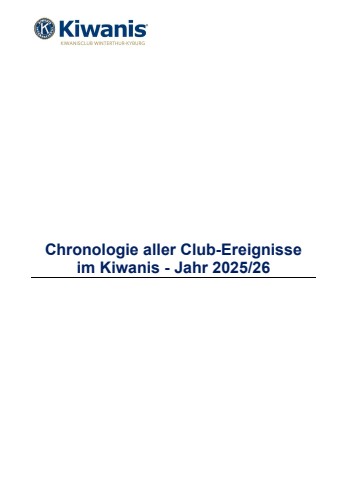 chronologie aller club-ereignisse 2025-2026