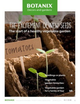 BOTANIX Garden Centres - The excitement of new seeds - The start of a healthy vegetable garden