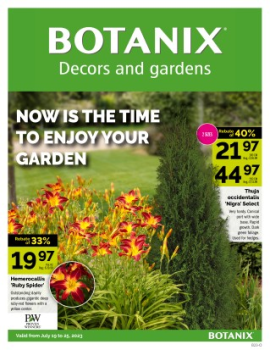 BOTANIX Garden Center Weekly Ad Circular valid from July 19 to 25, 2023