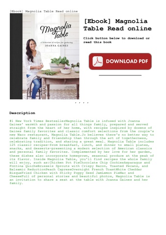 [ebook] magnolia table read online
