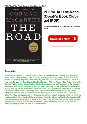 pdfread the road (oprah's book club) get [pdf]