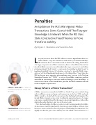 An Update on the IRS’s War Against Midco Transactions: Some Courts Hold That Taxpayer Knowledge Is Irrelevant When the IRS Uses State Constructive Fraud Theories to Prove Transferee Liability