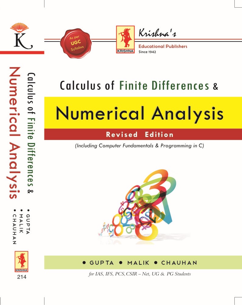 Calculus of Finite Difference and Numerical Analysis Code 214-41