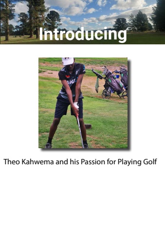 Theo's Golfing Career