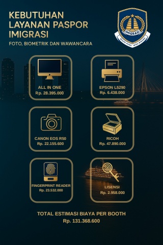 kebutuhan layanan paspor