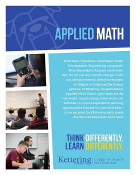Applied Mathematics Brochure