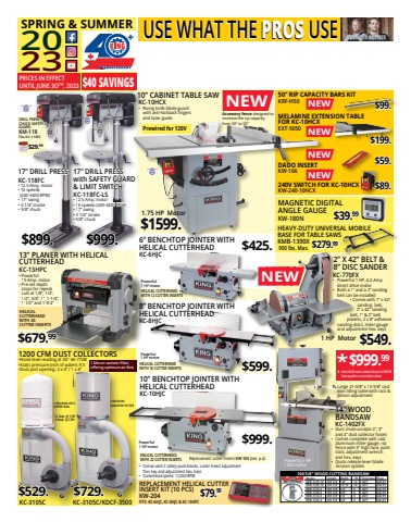 MP Distributeur • King Canada Wood Flyer 2023 Eng