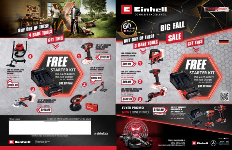 Taylor Timbermart • Einhell Fall flyer 2024-Eng