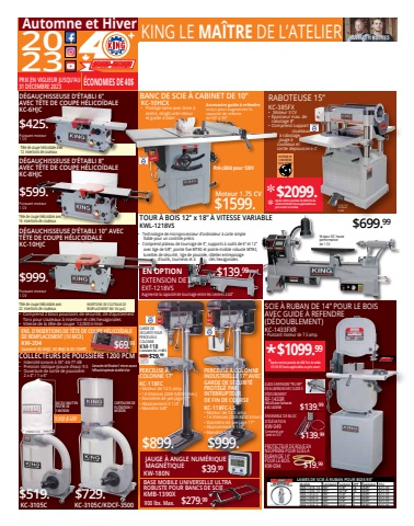 MP Distributeur • Circulaire Bois King Canada 2023