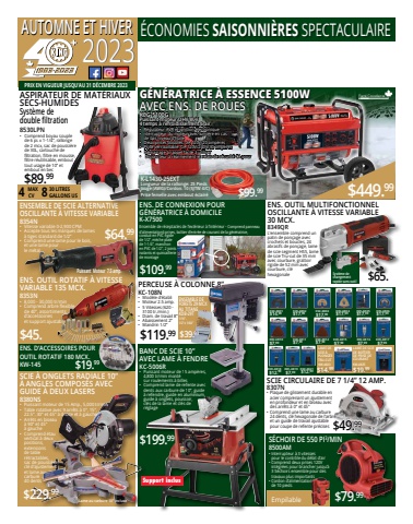 Saumarez • King Canada Consumer Flyer FRE 2023