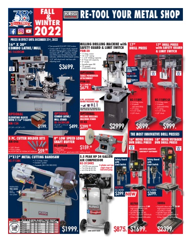 Ottawa Fasteners Metal Fall Flyer 2022