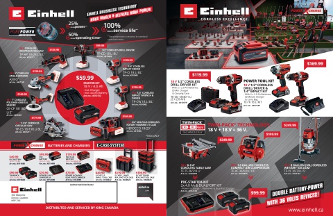 Einhell Power Tools Flyer 2023