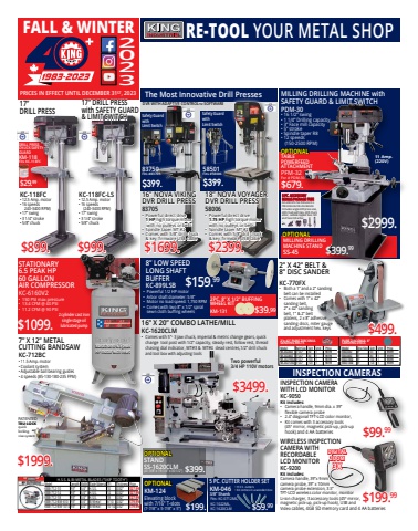 KBC Tools Metal Flyer Fall:Winter 2023