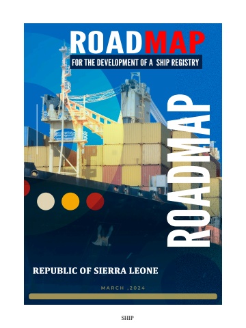 roadmap for the development of a ship registry