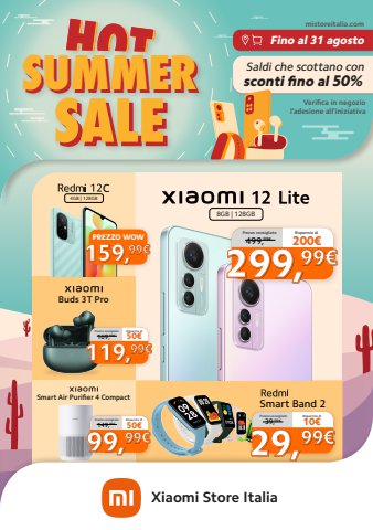 Volantino Hot Summer Sale