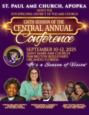 11th AME District Central Conference Souvenir Book 2025