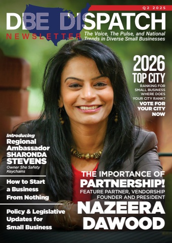 DBE Dispatch Newsletter Q2 2025