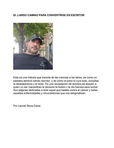 EL LARGO CAMINO PARA CONVERTIRSE EN ESCRITOR