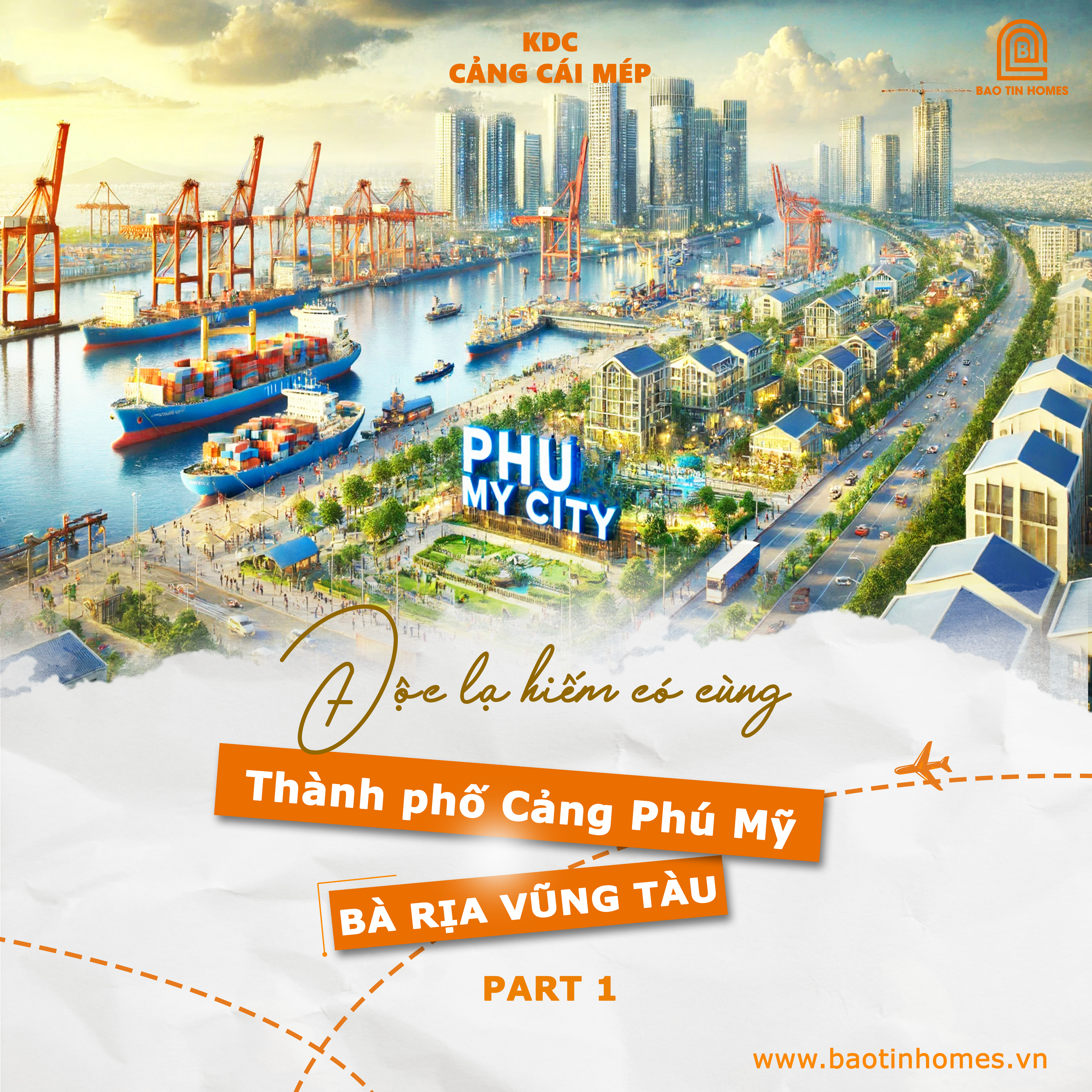Độc lạ hiếm có cùng thành phố Phú Mỹ - BRVT