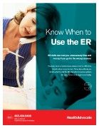 Know When to Use the ER 