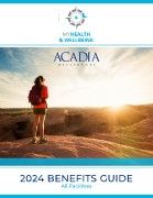 Acadia 2024 Benefits Guide | All Facilities