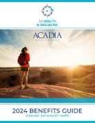 Acadia 2024 Benefits Guide | Erlanger