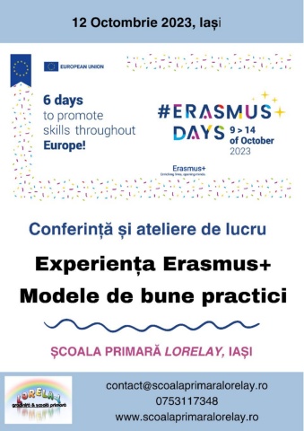 Experienta Erasmus+ - Modele de bune practici
