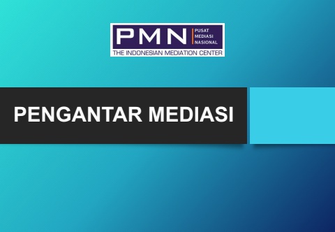 2022 Pengantar Mediasi