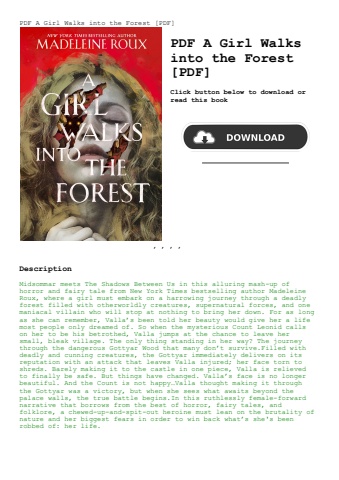 pdf a girl walks into the forest [pdf]