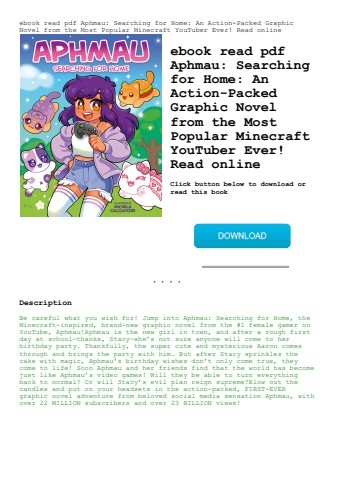ebook read pdf aphmau searching for home an action-packed graphic novel from the most popular minecr