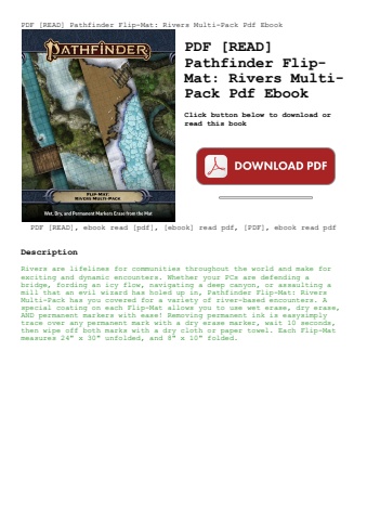 pdf [read] pathfinder flip-mat rivers multi-pack pdf ebook
