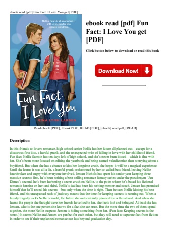 ebook read [pdf] fun fact i love you get [pdf]
