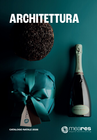 Meares Catalogo Natale 2026 - Architettura