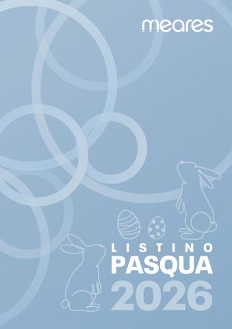 Meares Listino Catalogo Pasqua 2026