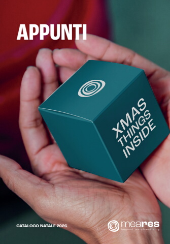 Meares Catalogo Natale 2026 - Appunti
